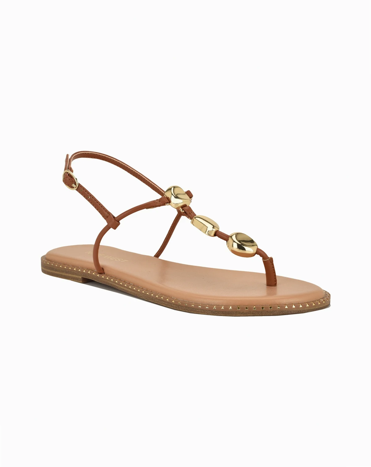 Women's Derika Ornamented T-Strap Slingback Sandals