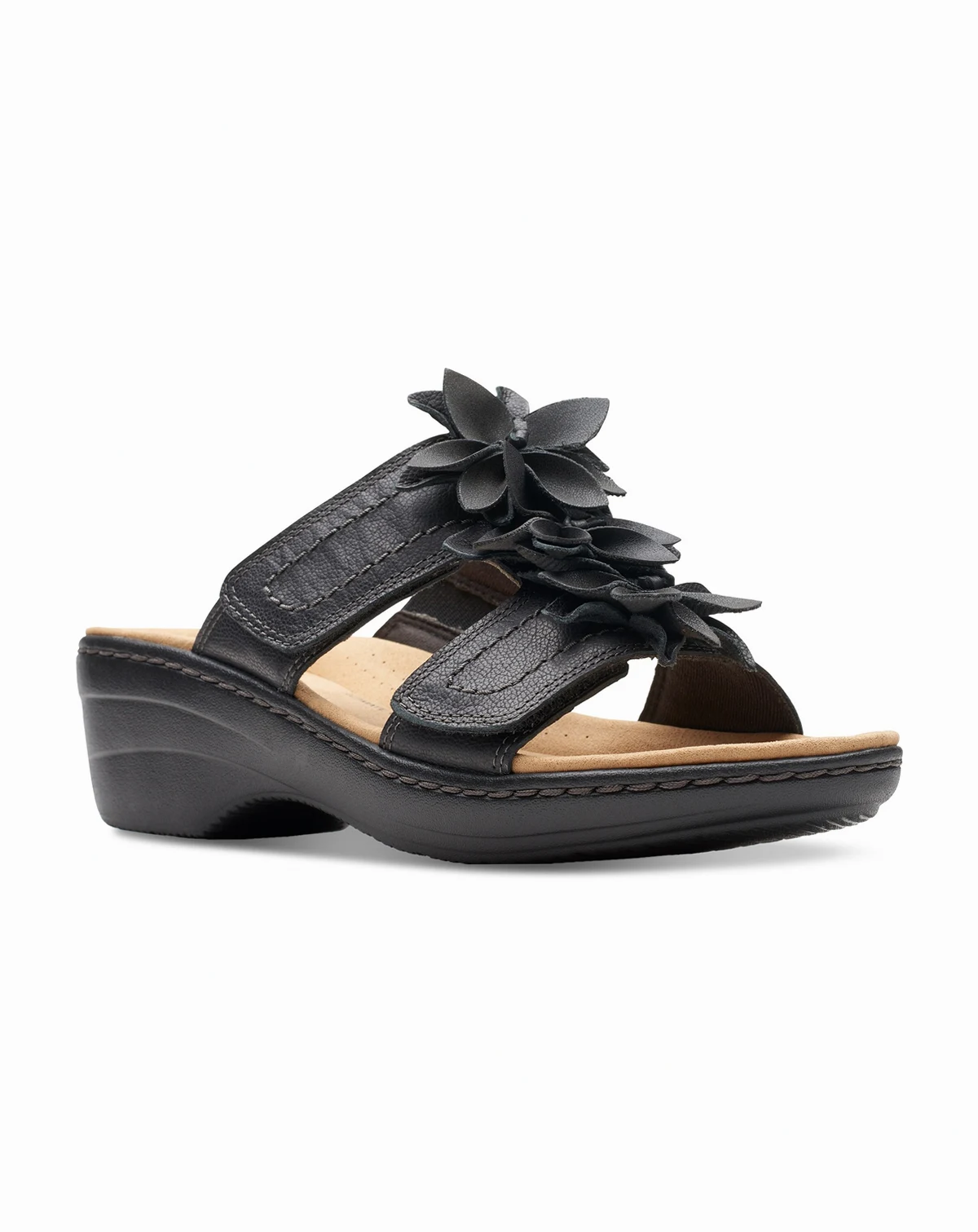 Merliah Raelyn Flower-Detail Wedge Heel Platform Sandals