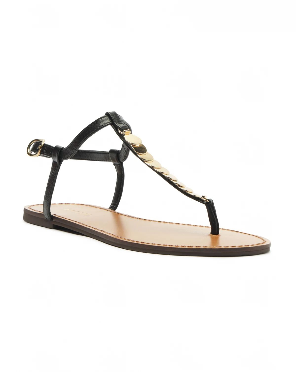 Women's Bristol Round Toe Flat Sandals