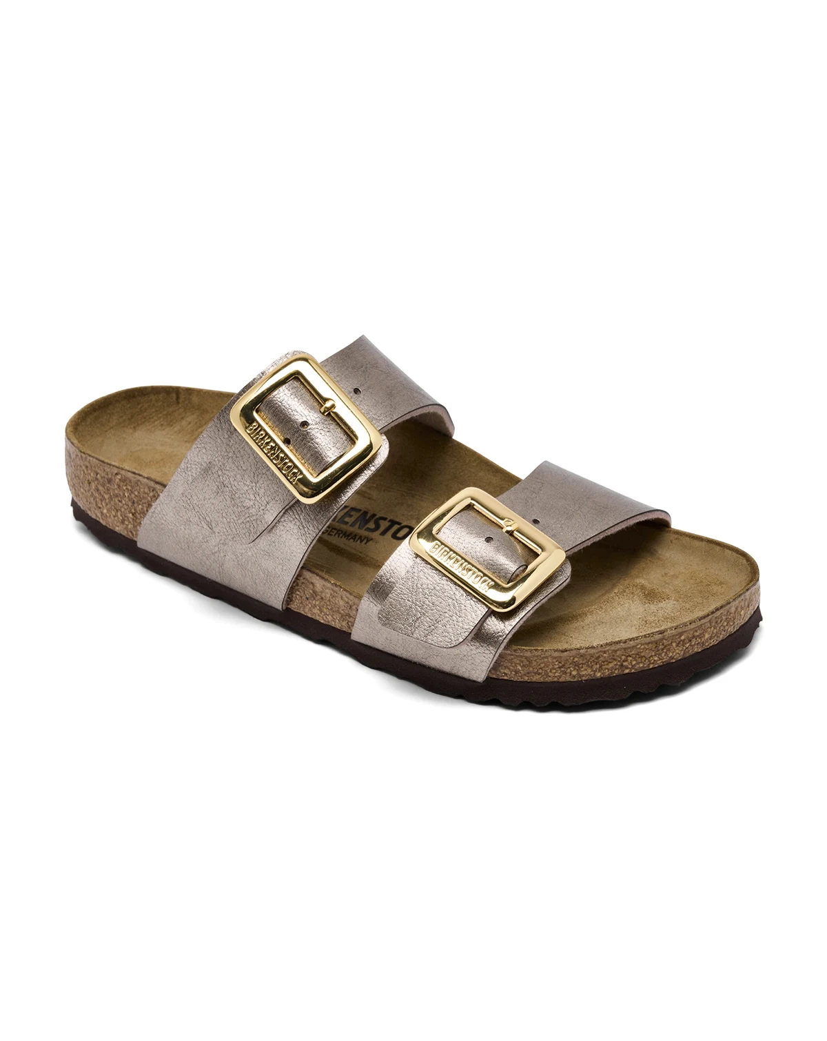 Women's Sydney Luxe Buckle Birko-Flor Sandals from Finish Line