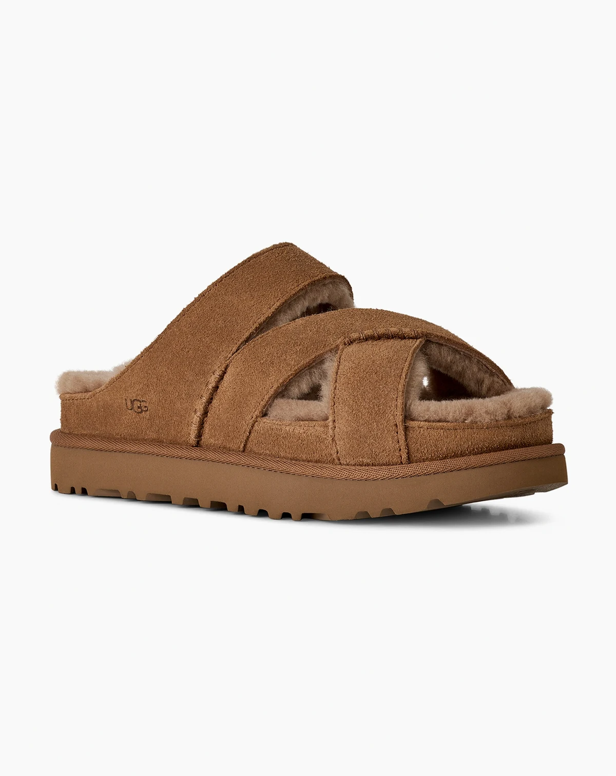 Women's Greenport Cross Strap Open Toe Slide Sandals