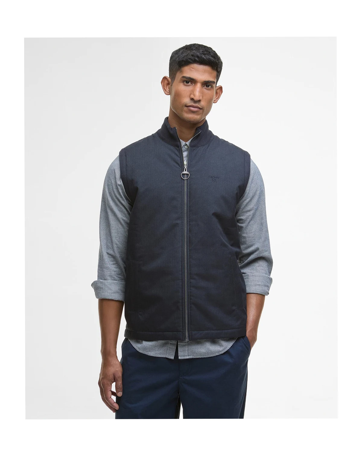 Men's Dryburn Knitted Gilet Full-Zip Vest