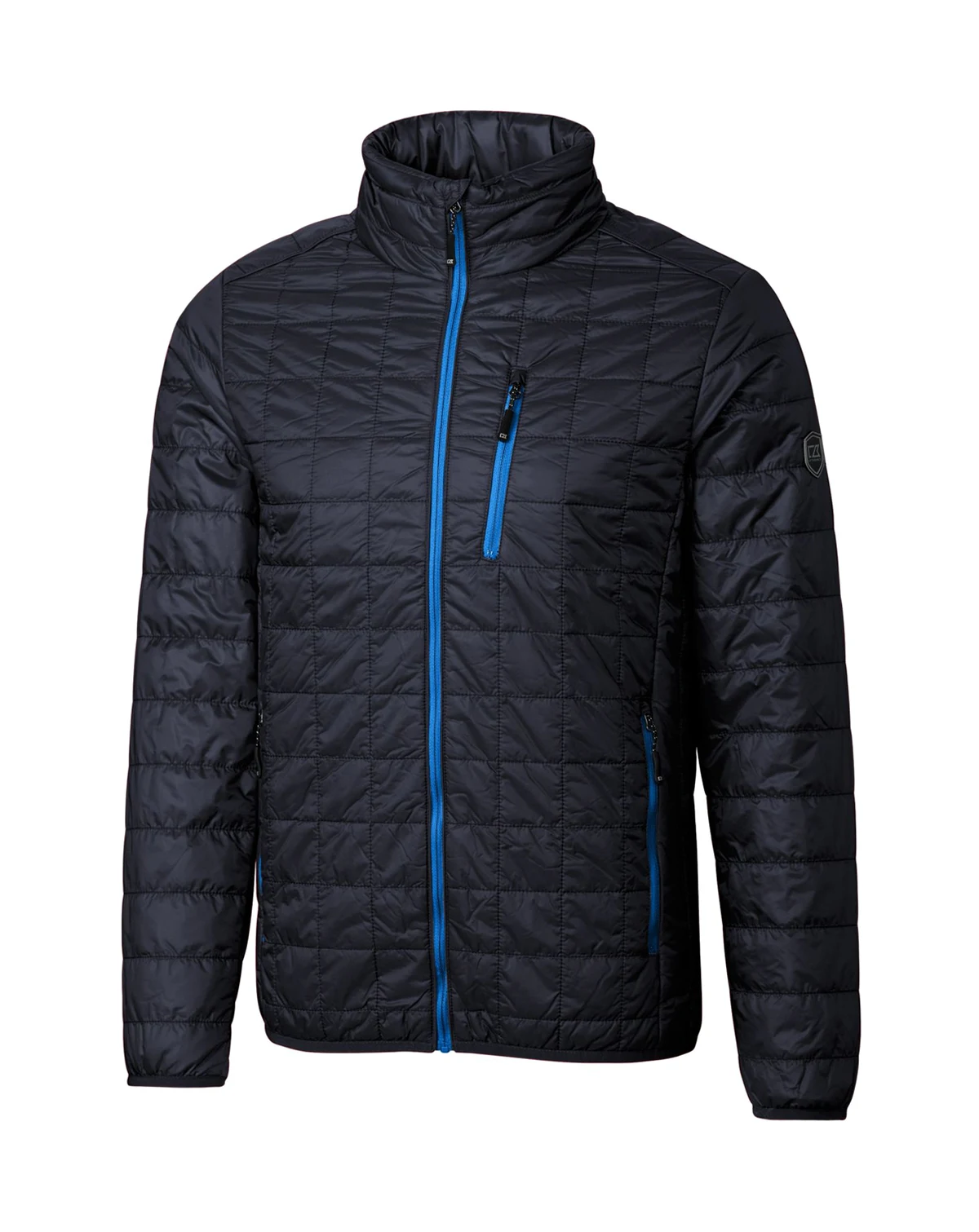 Rainier PrimaLoft Mens Eco Insulated Full Zip Puffer Jacket