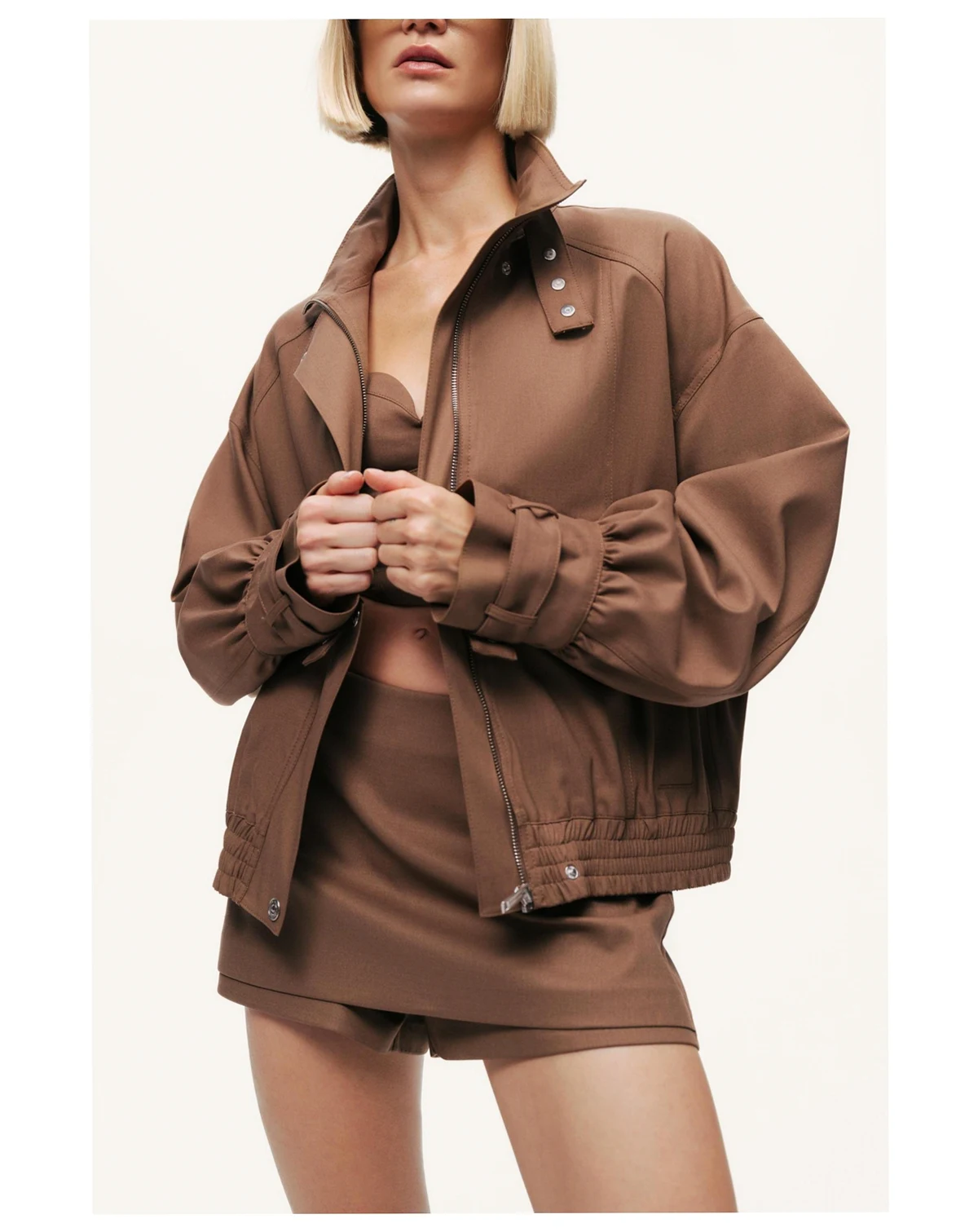 Women's High Neck Jacket