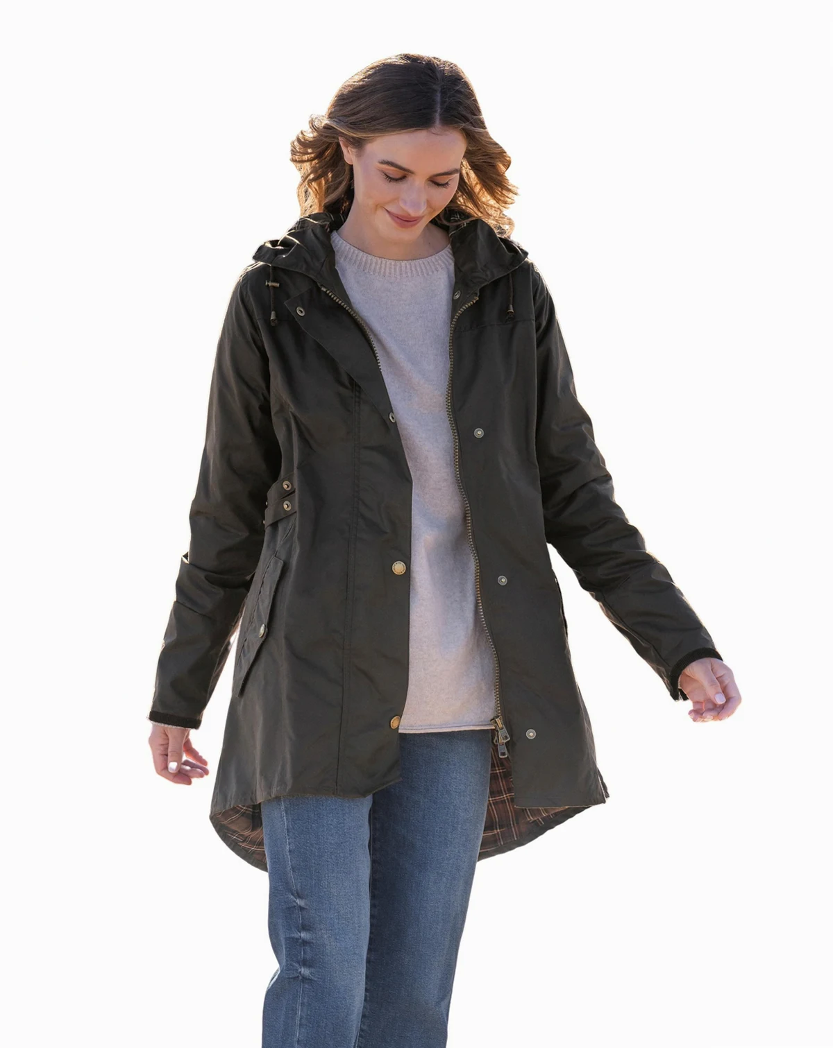 Women's Wax Riding Coat