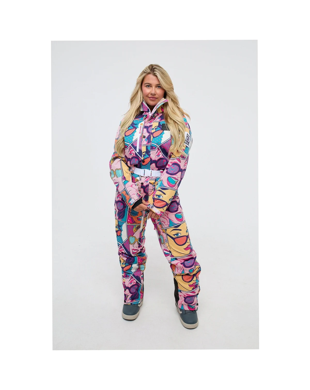 Women's Comic Book Candy - Shaped Ski Suit
