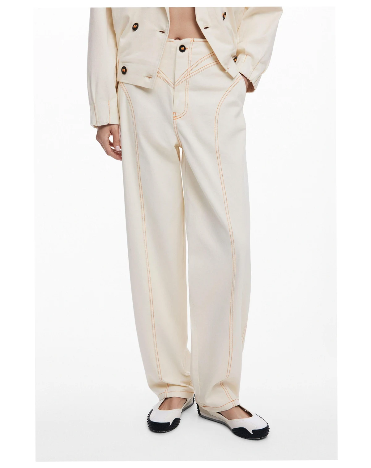 Women's Balloon pants with front pockets