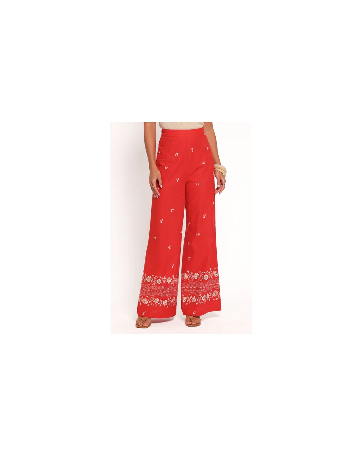 Women's Ilara Pant - Red Floral