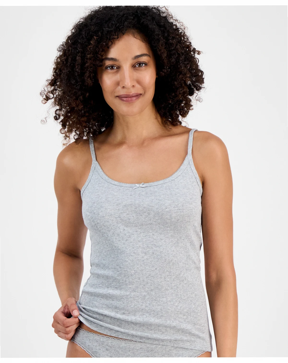 Women's Cotton Pointelle Sleep Tank Top, Macy's Exclusive