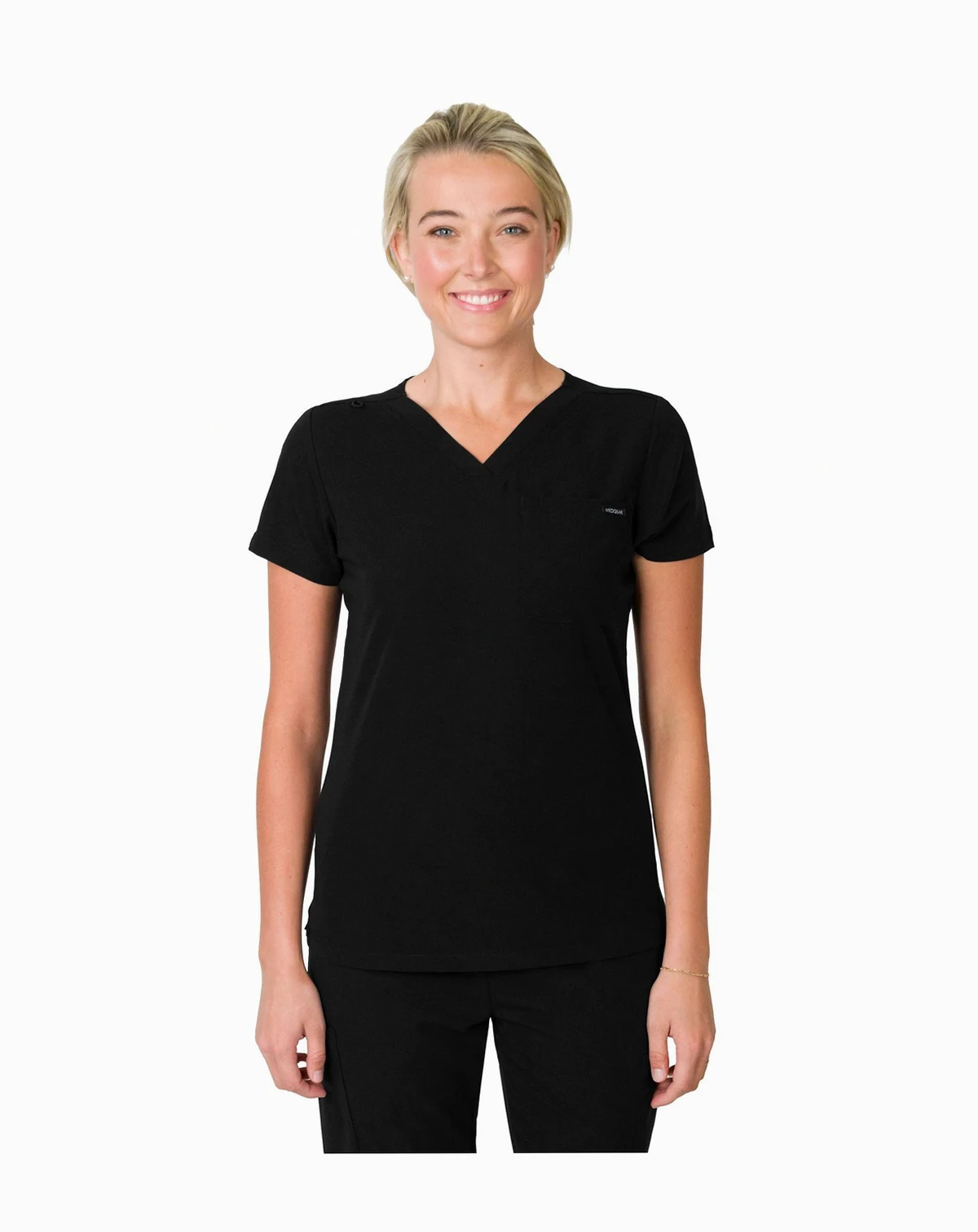 Women's Camilla Slim Scrubs Top with One Pocket