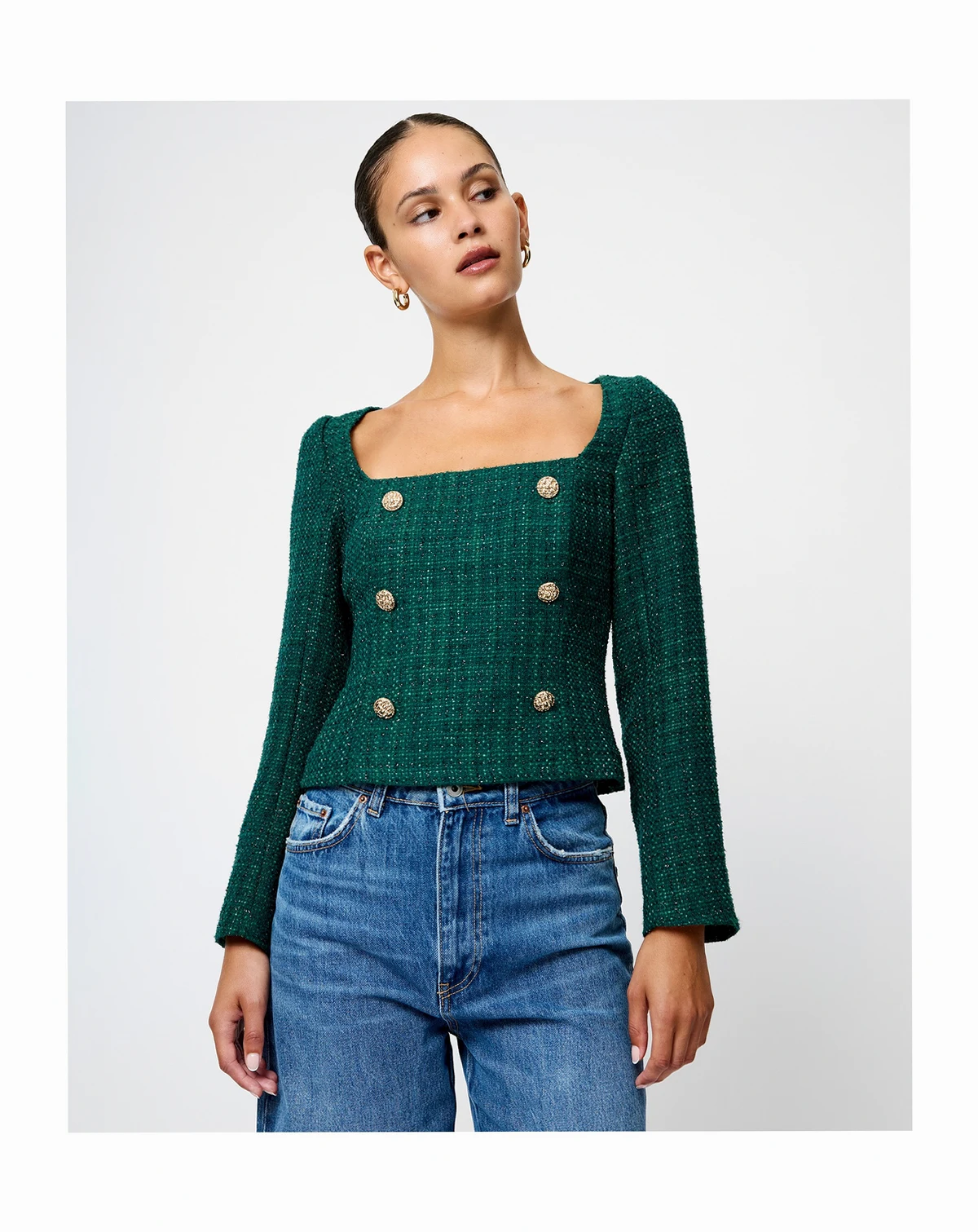 Women's Square Neck Top