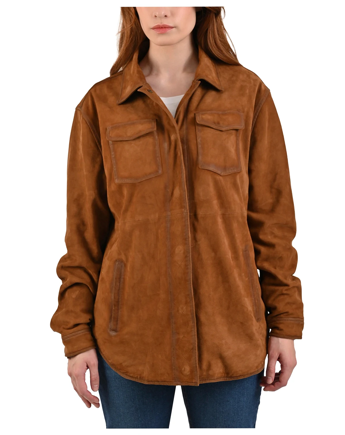 Women's Goat Suede Jacket