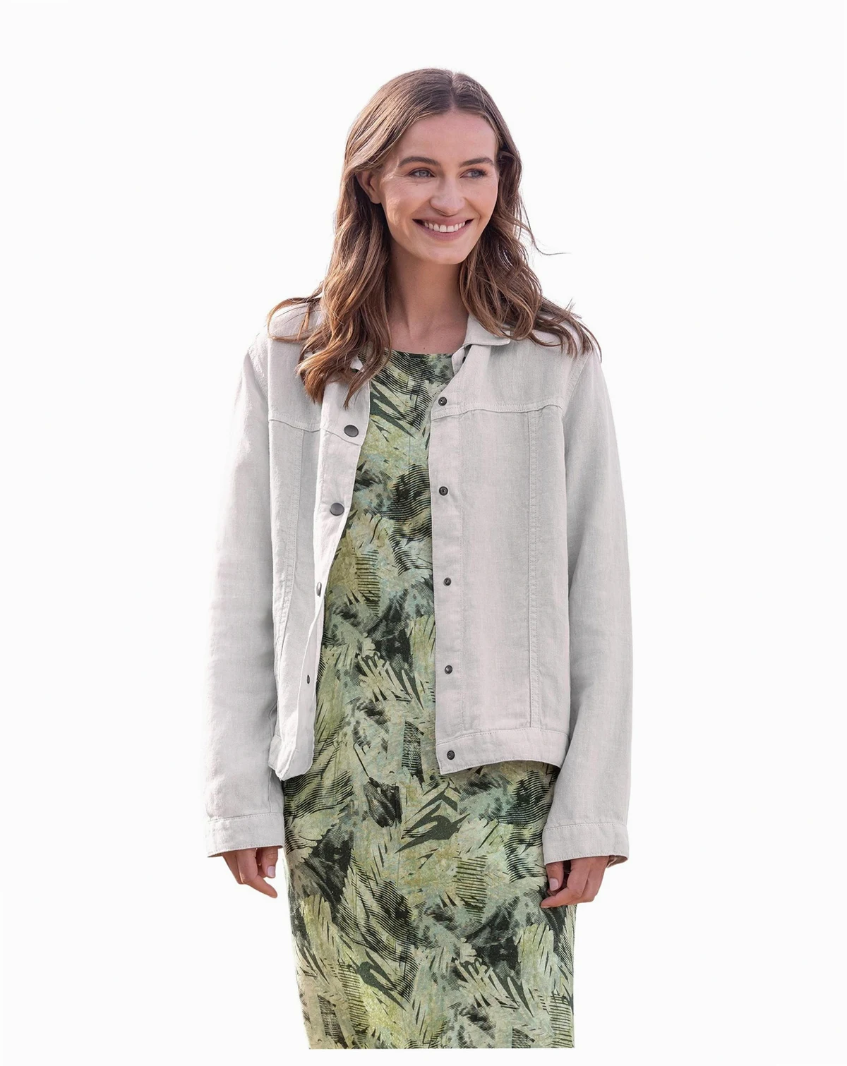 Women's Linen Western Jacket