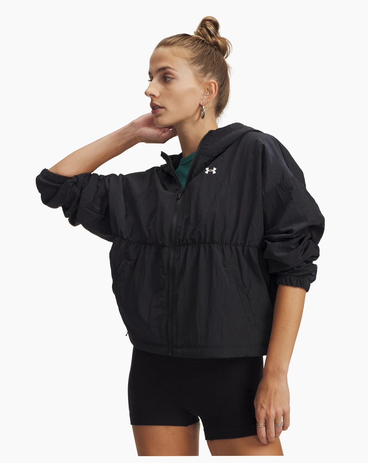 Women’s Rival Woven Bungee Full-Zip Jacket