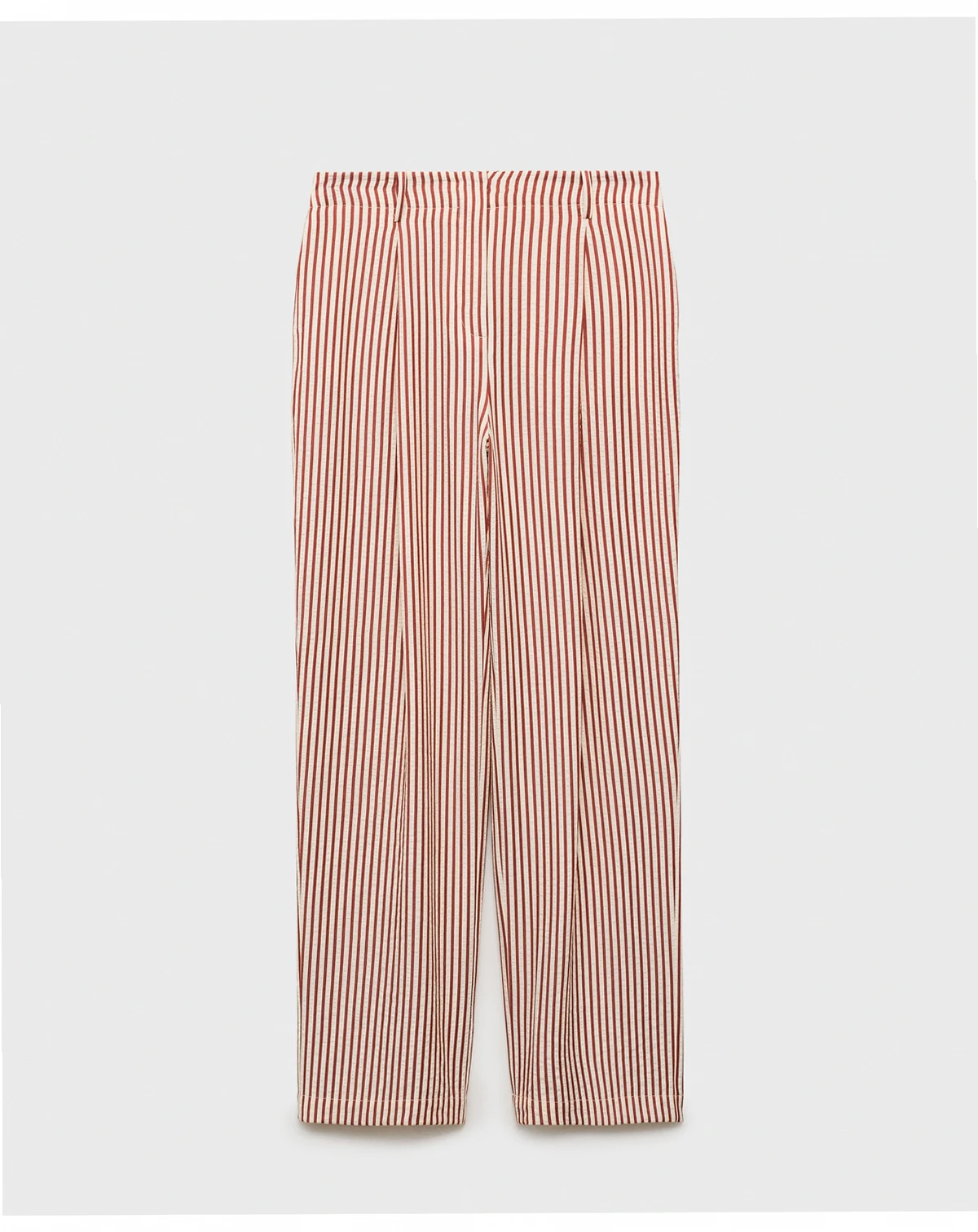 Women's Pleated Striped Pants