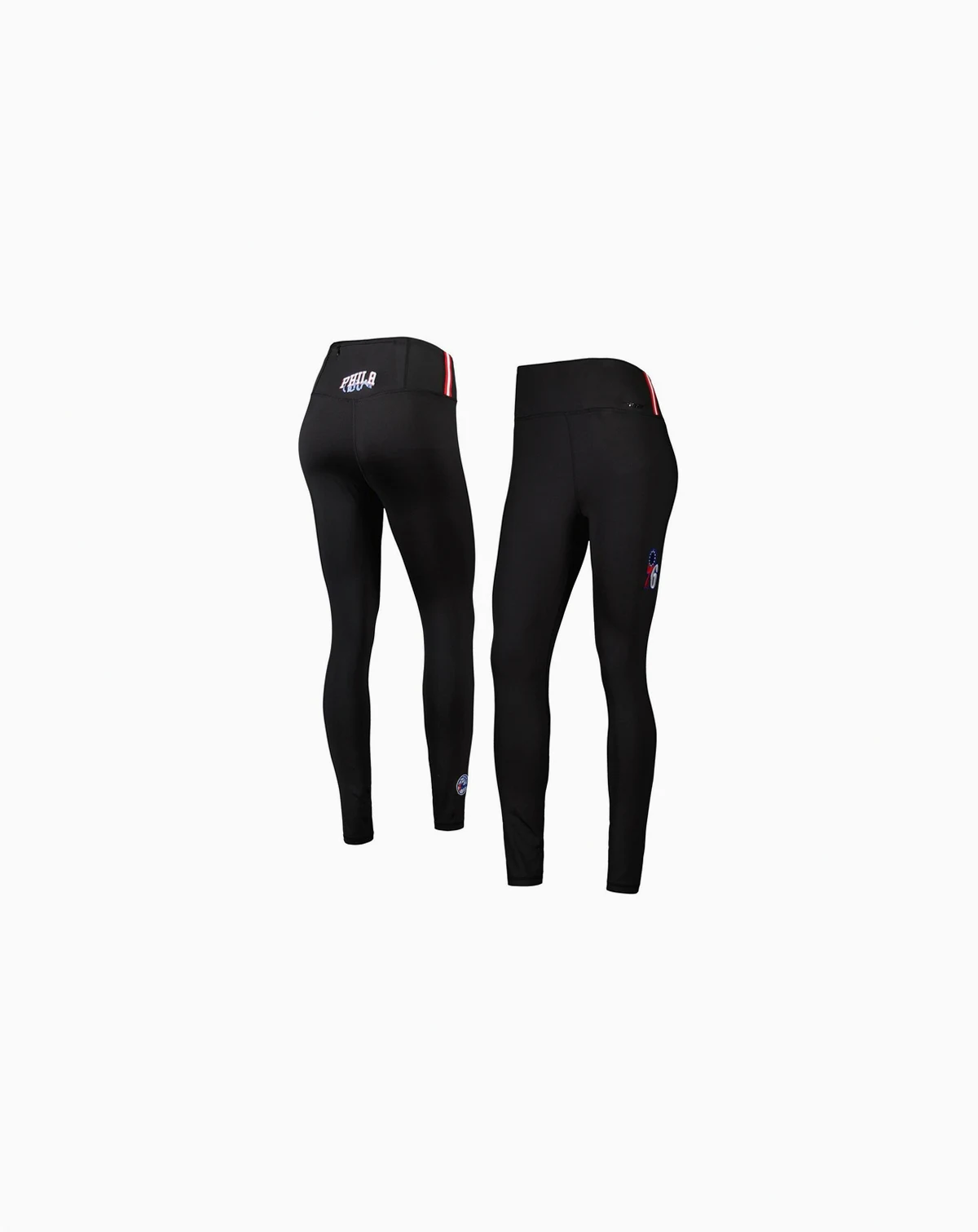 Women's Black Philadelphia 76ers Classics Lux Leggings
