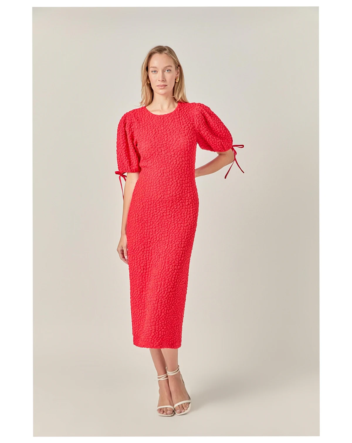 Women's Smocked Midi Dress