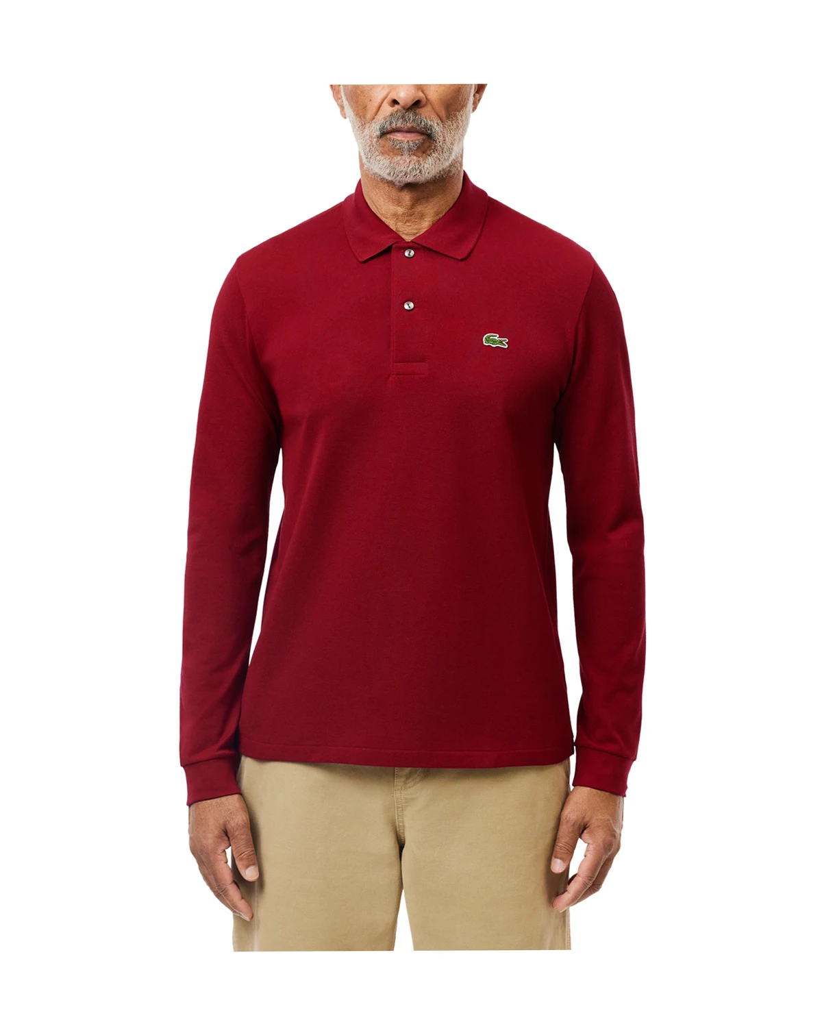 Men’s Classic Fit Long-Sleeve L.12.12 Polo Shirt