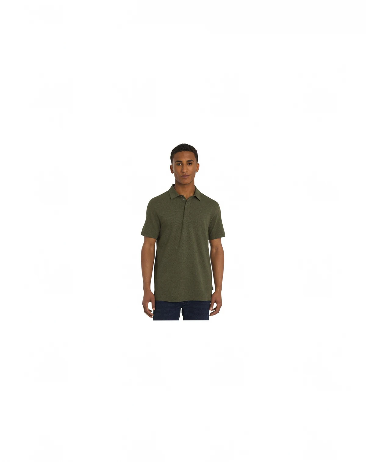 Men's East End Cotton Jacquard Polo