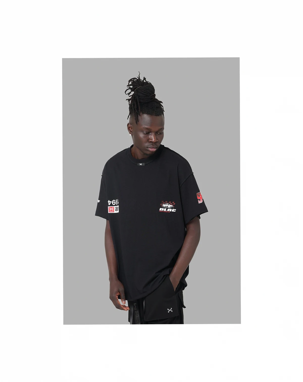 Mens L-5 DXXM Racing Short Sleeve T-Shirt