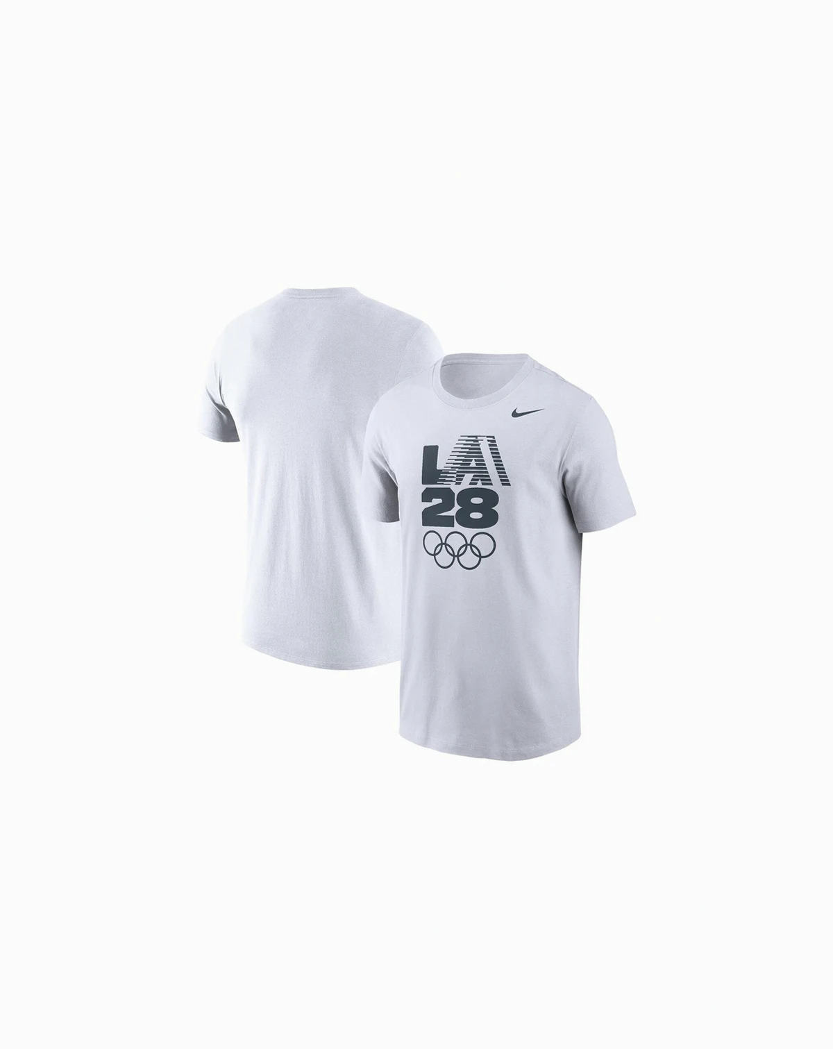 Men's White LA28 Summer Olympics Performance T-Shirt