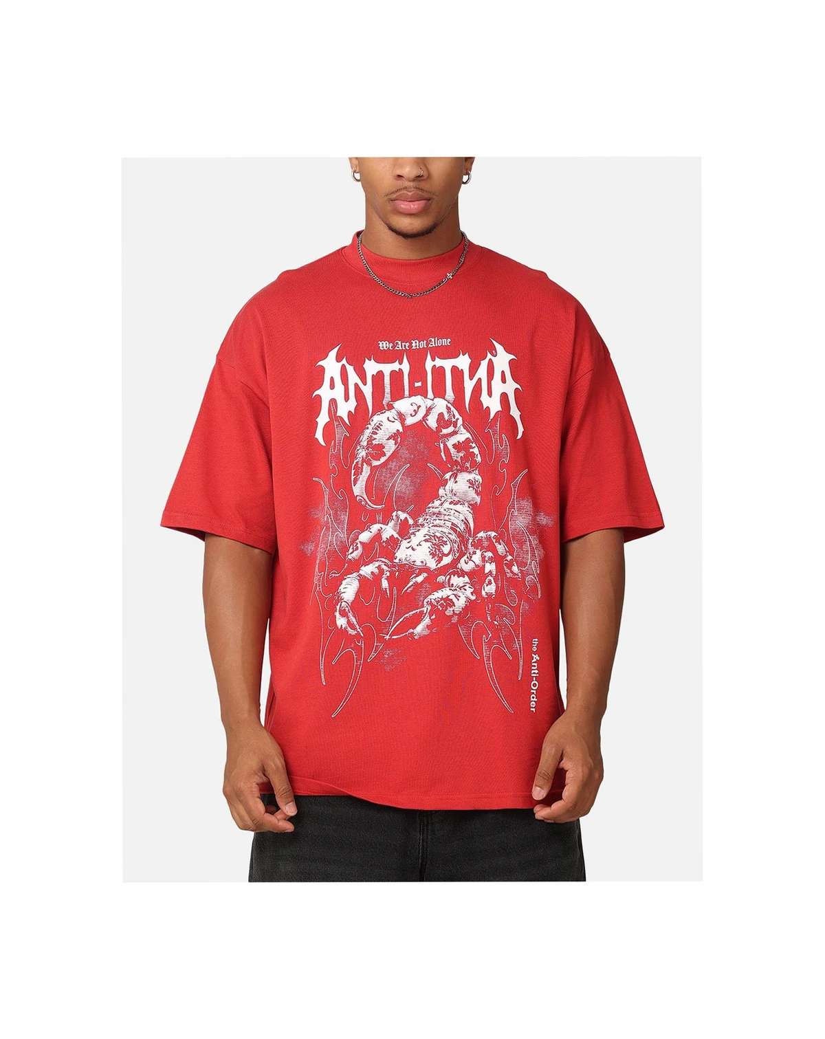 Men's Invasion Mock Neck T-Shirt