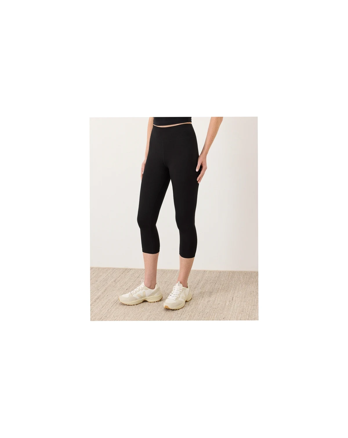 Women's Organic Cotton On The Go-To Cropped Legging