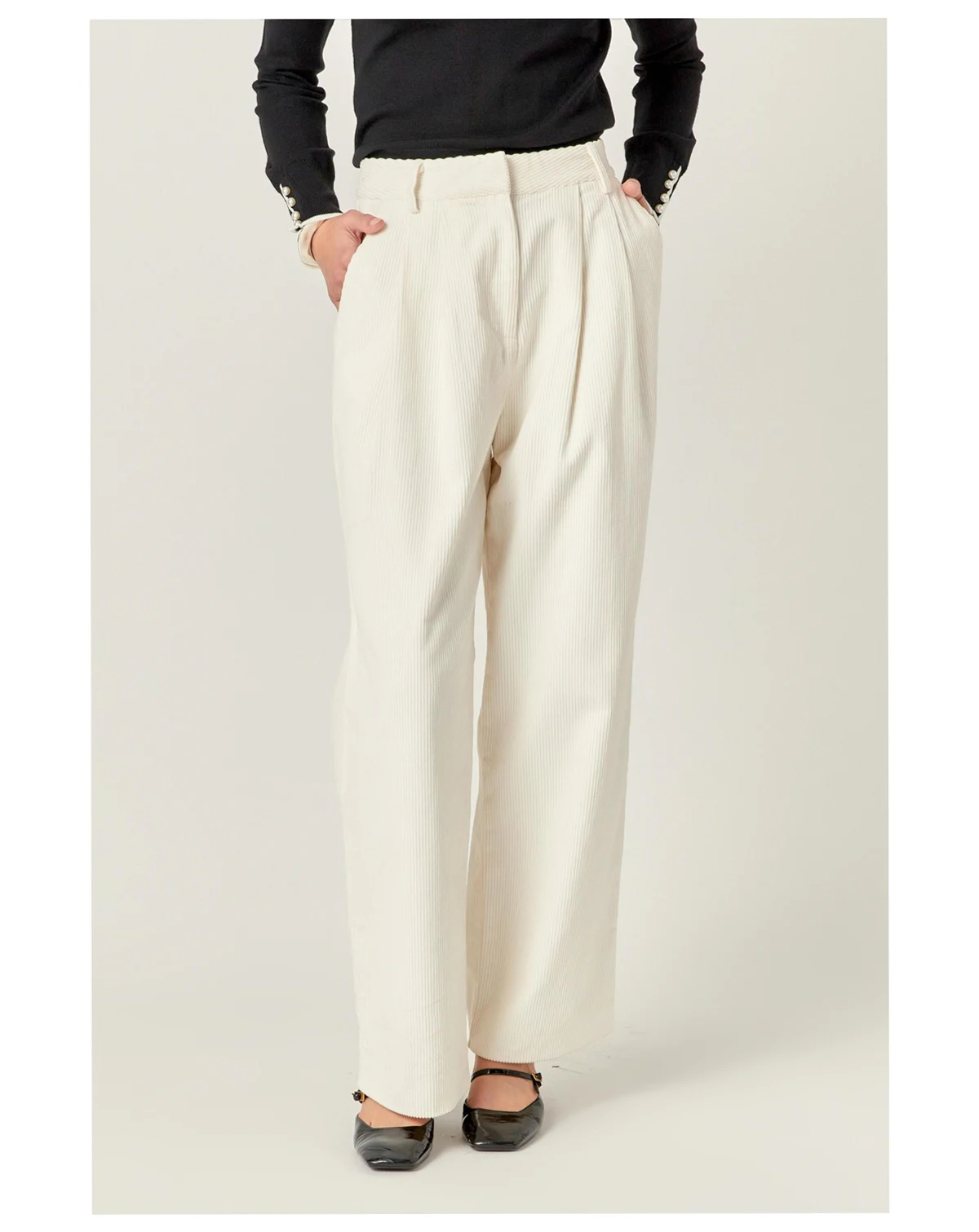 Women's Corduroy Wide Pants