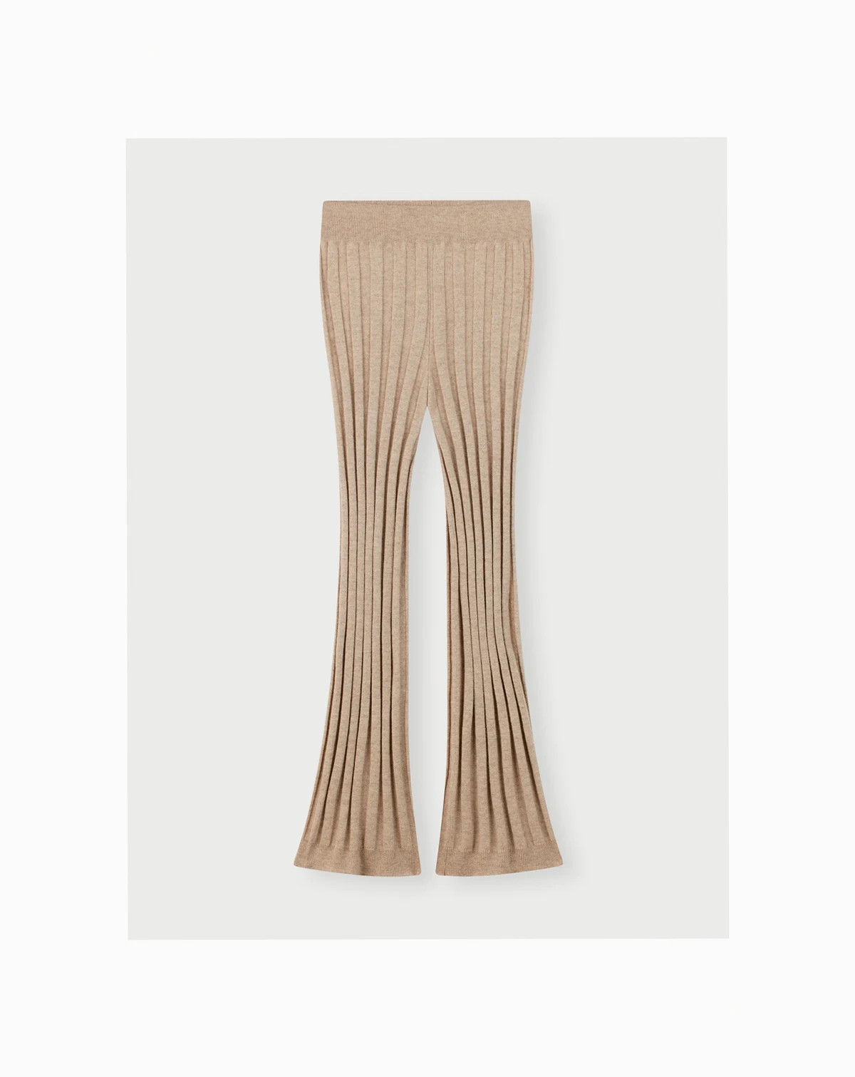 Women's Textured Knit Cashmere Pants