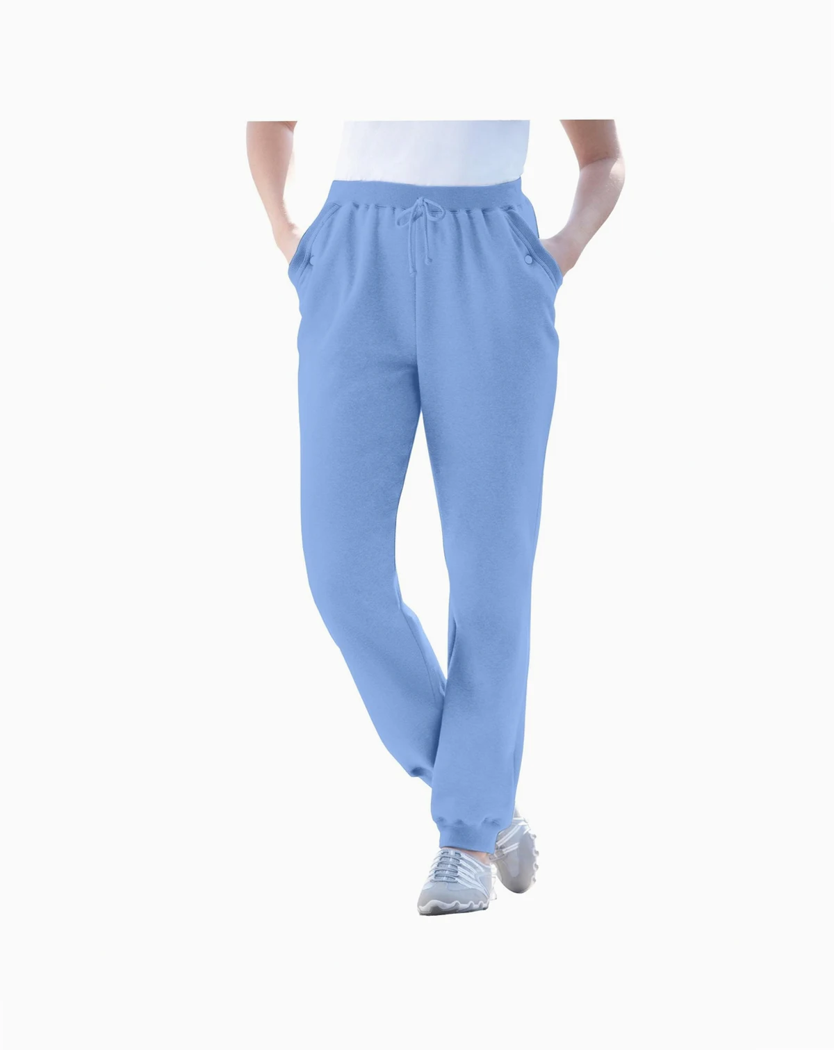 Plus Size Within Better-Fleece Pull-On Jogger Sweatpants