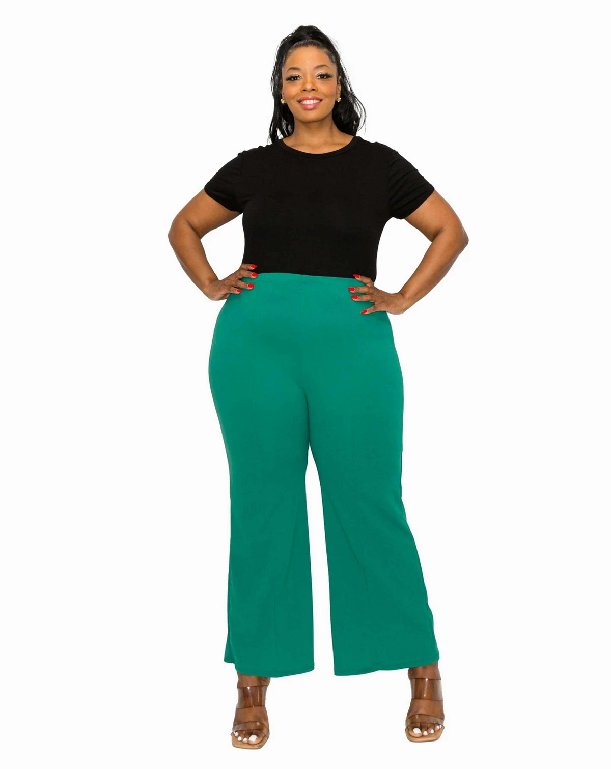 Plus Size Blake Pintuck Pants