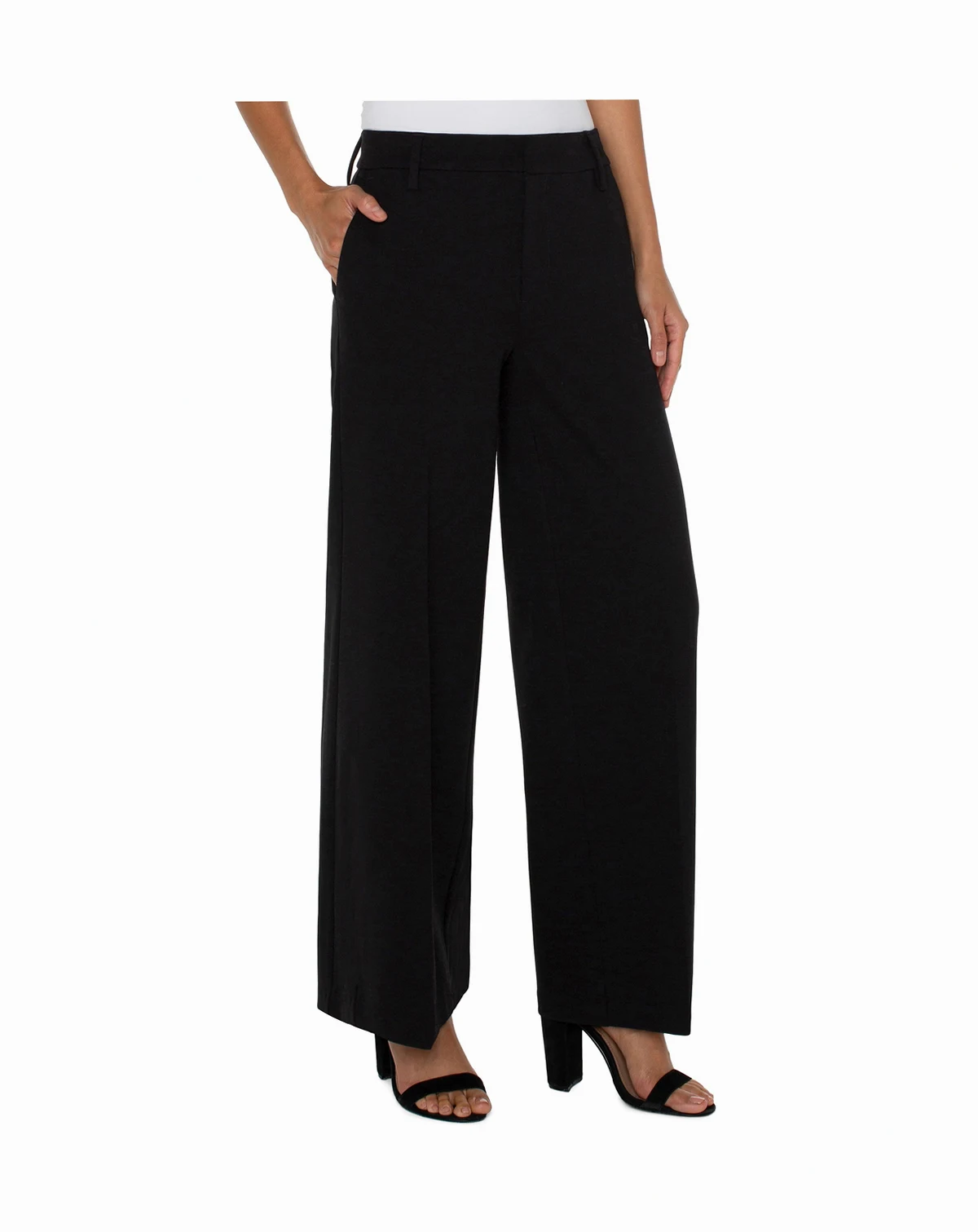 Women's Petite Kelsey Wide-Leg Trousers