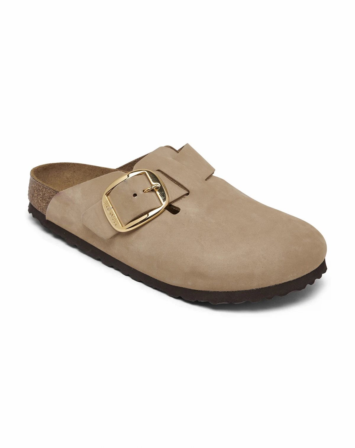 Women's Boston Big Buckle Nubuck Leather Clogs from Finish Line