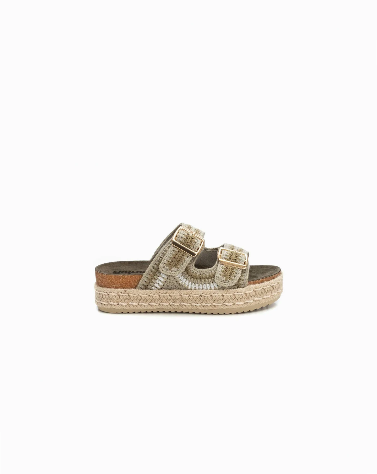 Women's Cork Footbed Crochet Sandals Refresh Collection