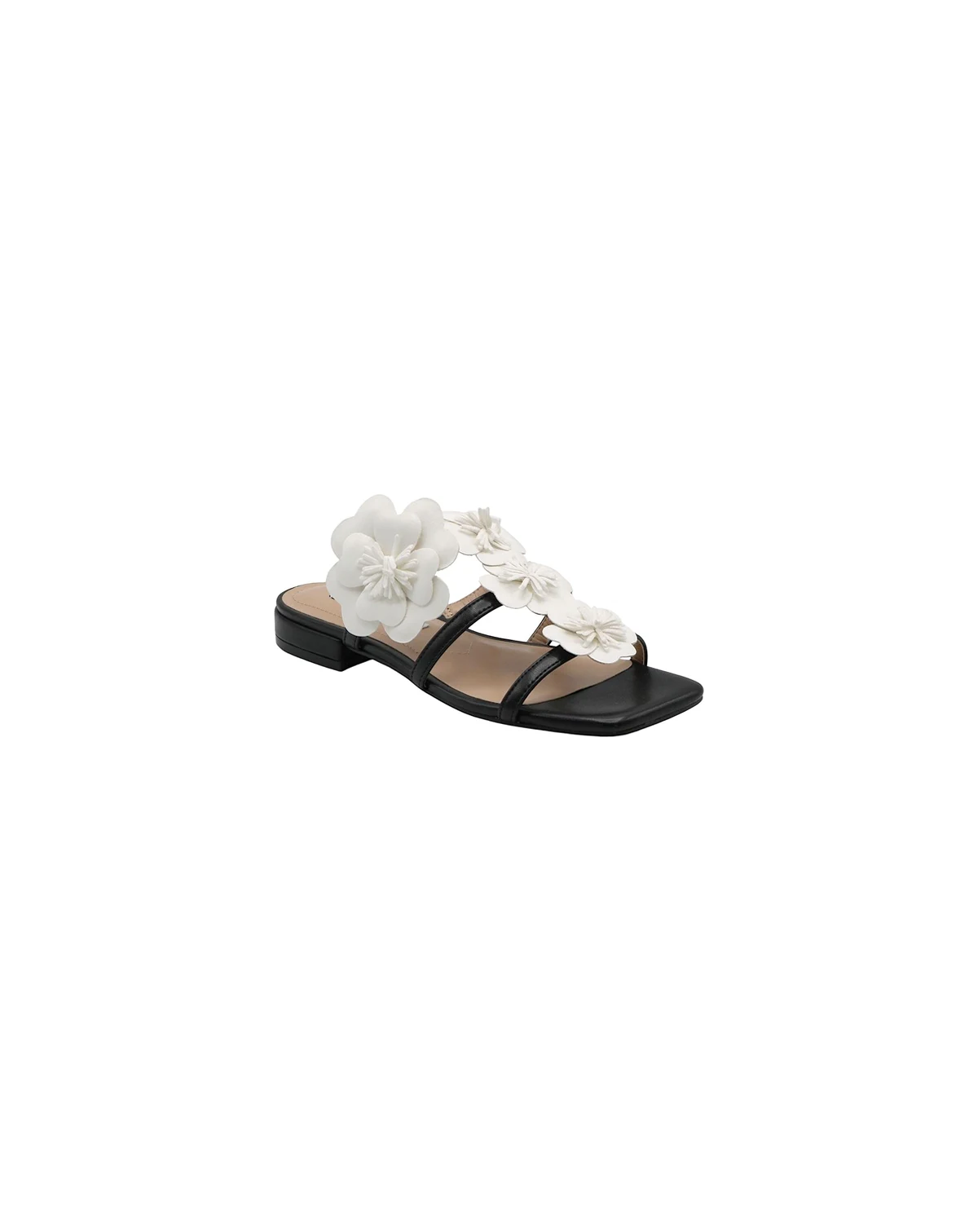 Womens Caralynn Floral Flat Sandal