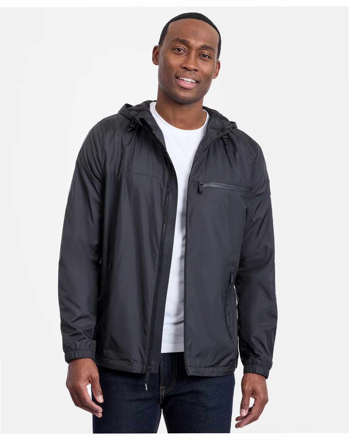 Men's Logo Hooded Jacket