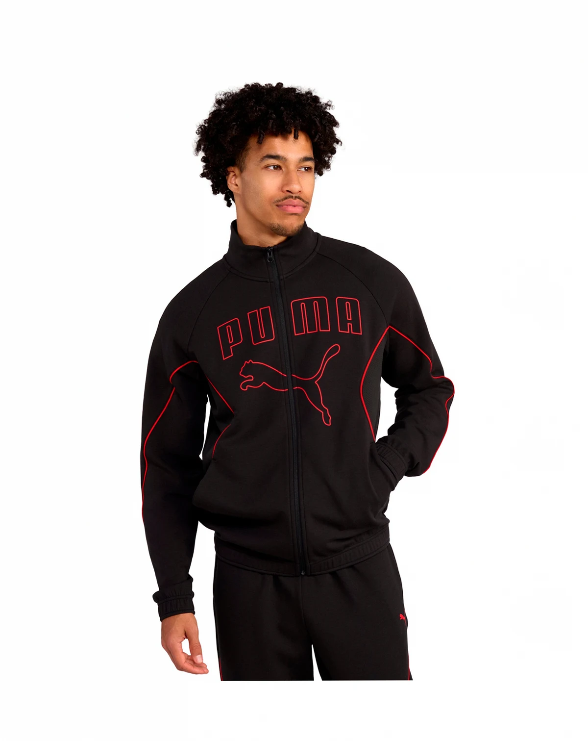 Men's Sport Track Double-Knit Full-Zip Jacket