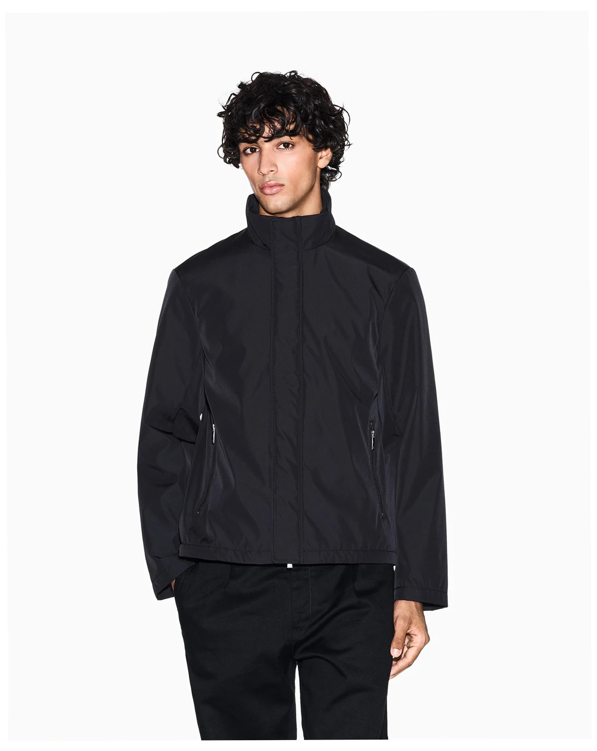 Men's Poly Bonded Fleece Sport Jacket