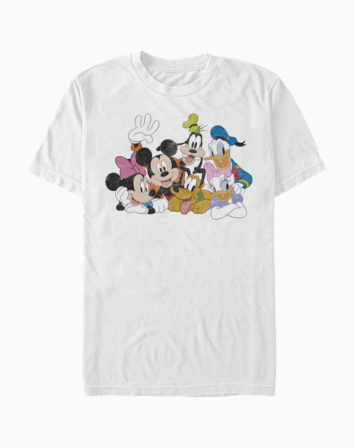 Men's Mickey Group Short Sleeve Crew T-shirt