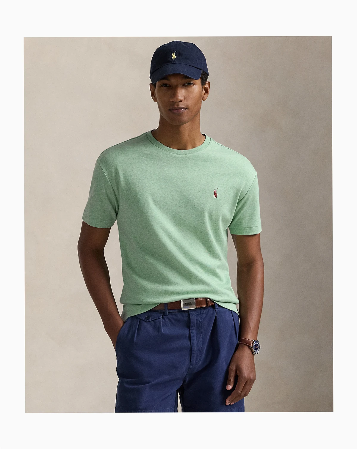 Men's Custom Slim Fit Soft Cotton T-Shirt