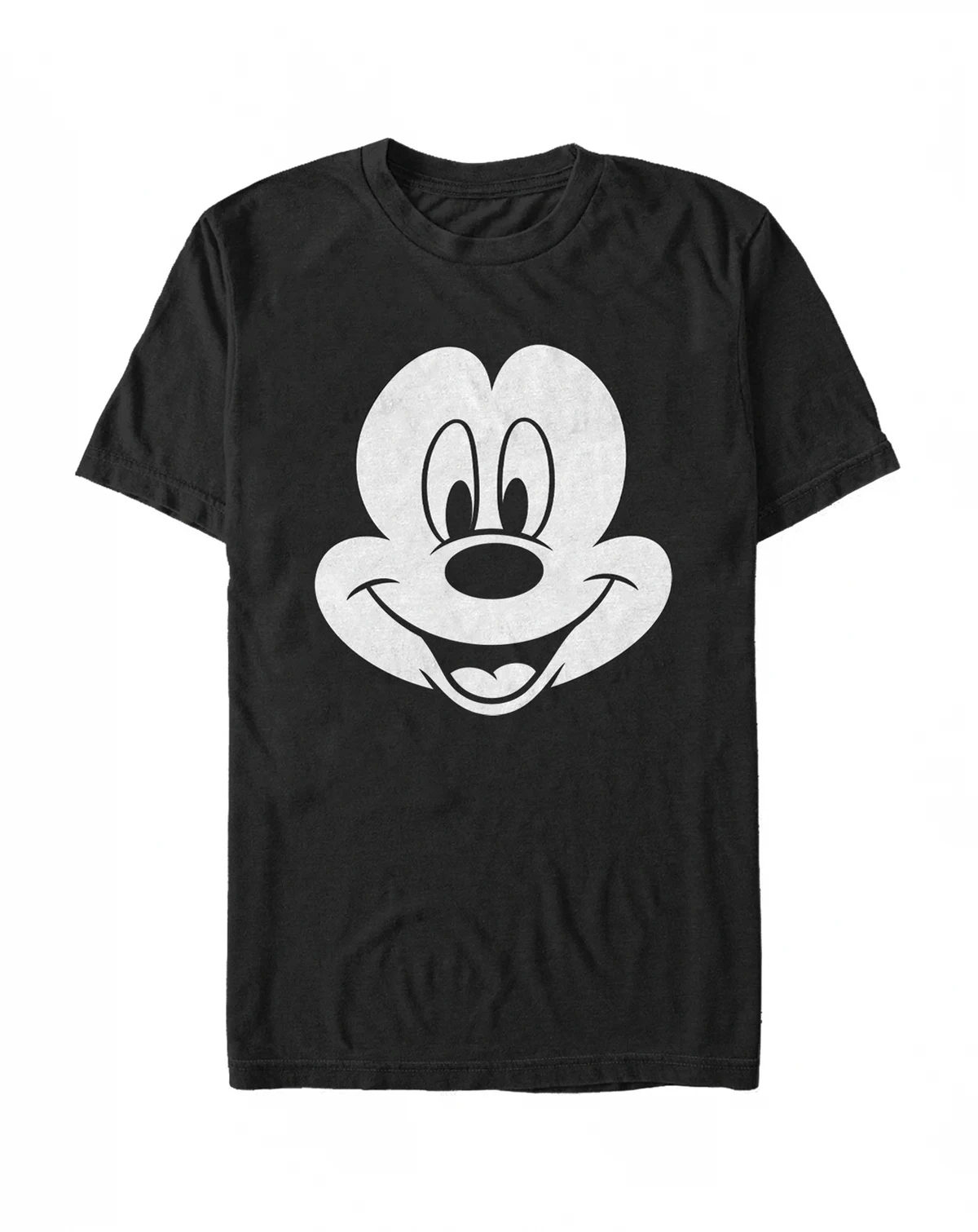 Men's Big Face Mickey Short Sleeve T-Shirt