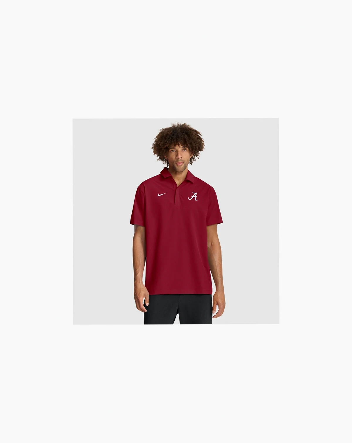 Men's Crimson Alabama Crimson Tide 2025 Coaches Sideline Polo Shirt