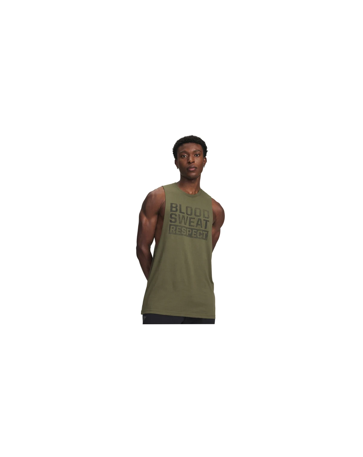 Men's Project Rock Blood Sweat Respect Sleeveless T-Shirt