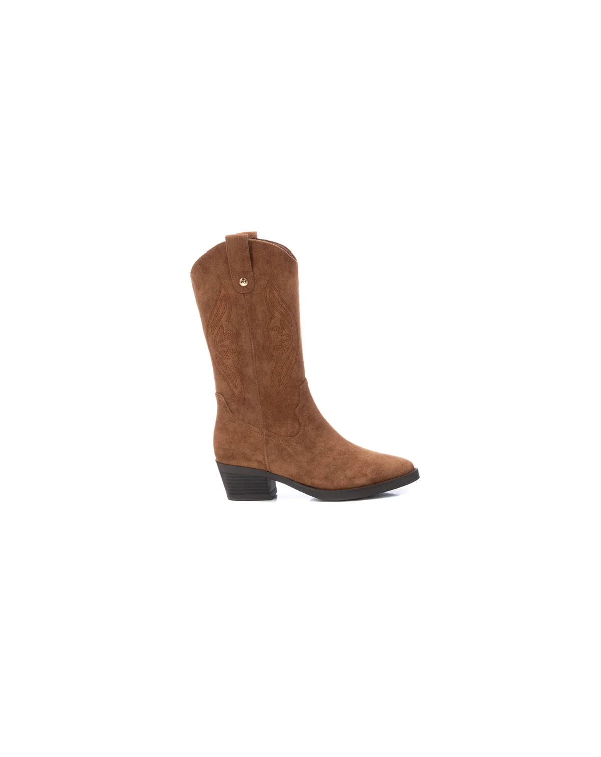 Women's Italian Western Suede Boots By XTI