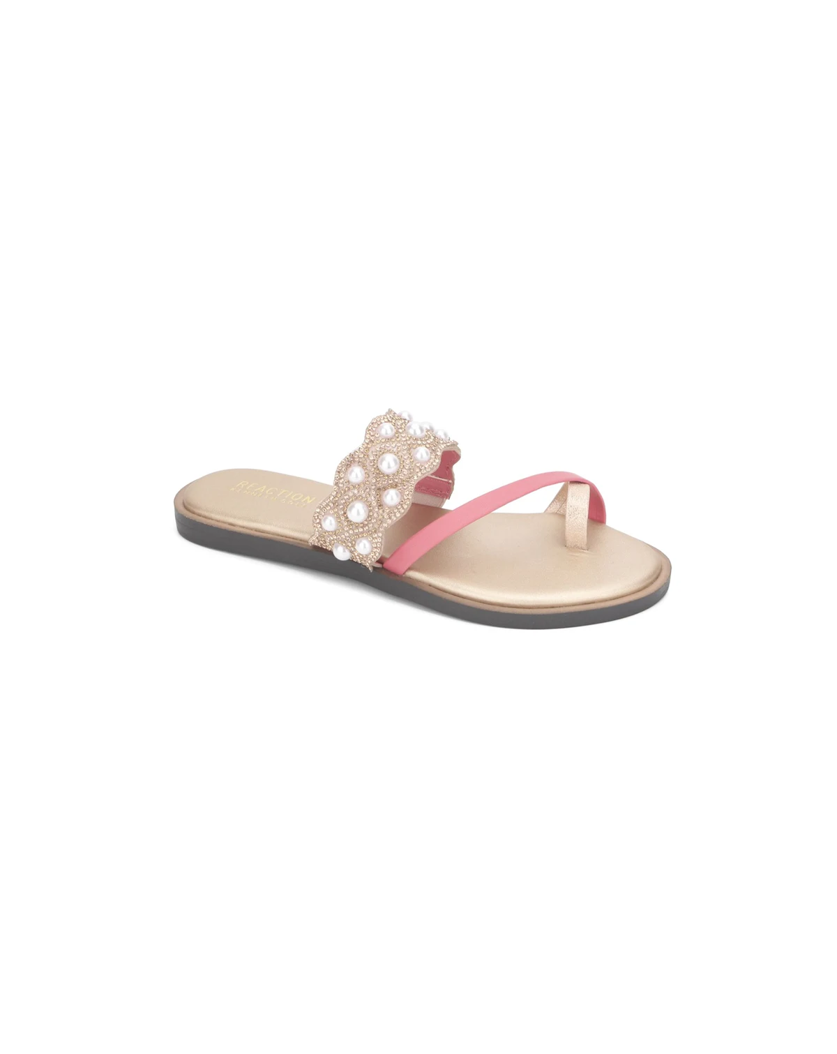 Women' Spring X Band Scallop Flat Sandals