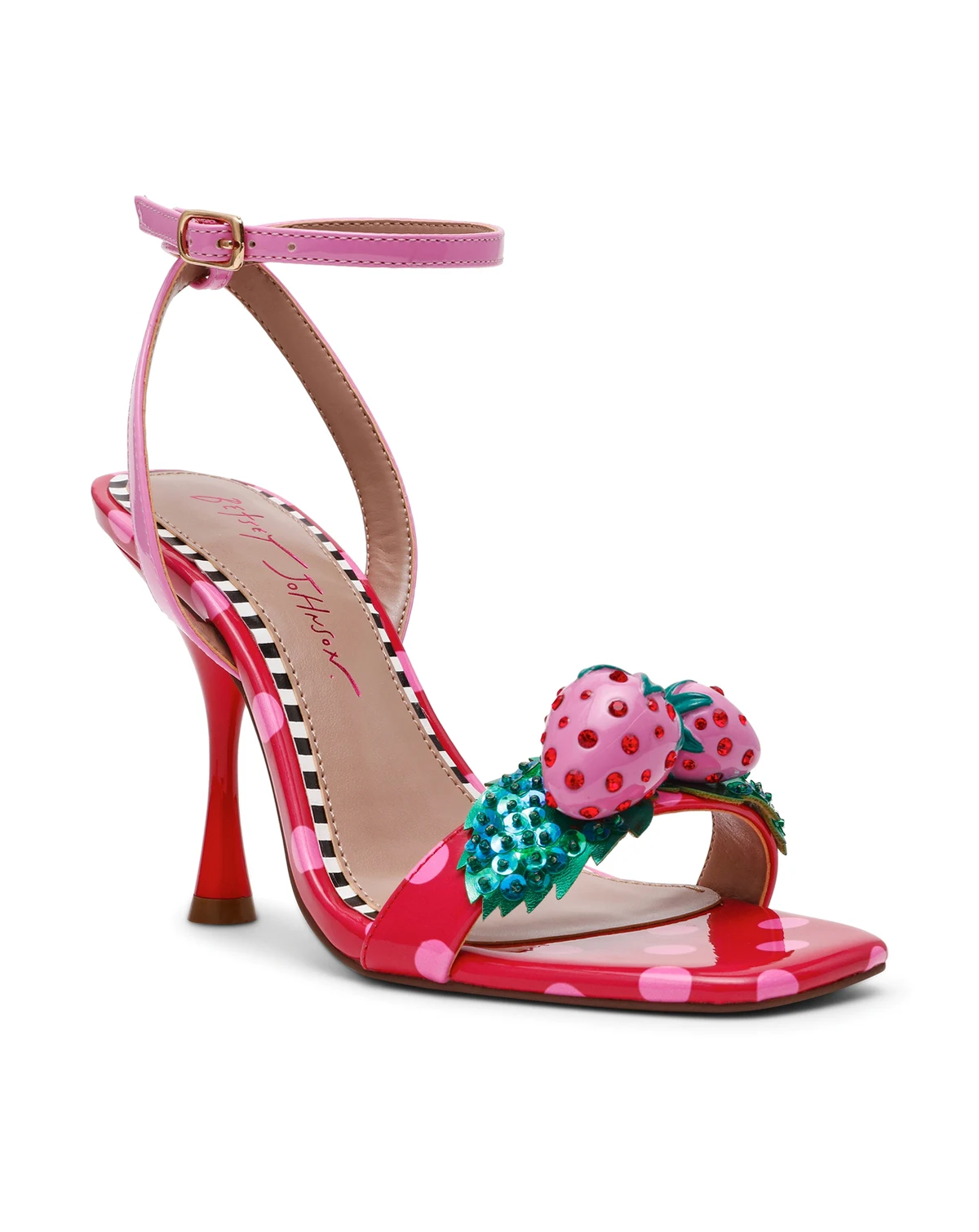Women's Addison Strawberry Stiletto Dress Sandals