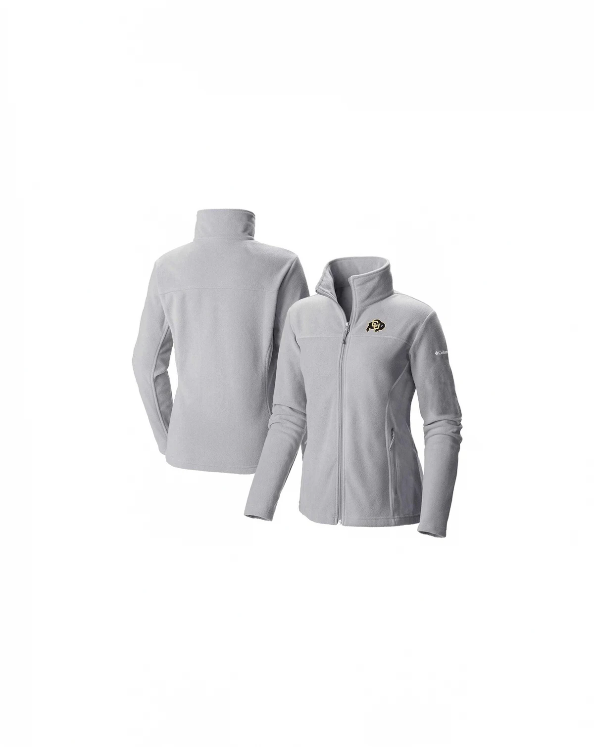 Women's Gray Colorado Buffaloes Give and Go II Full-Zip Jacket
