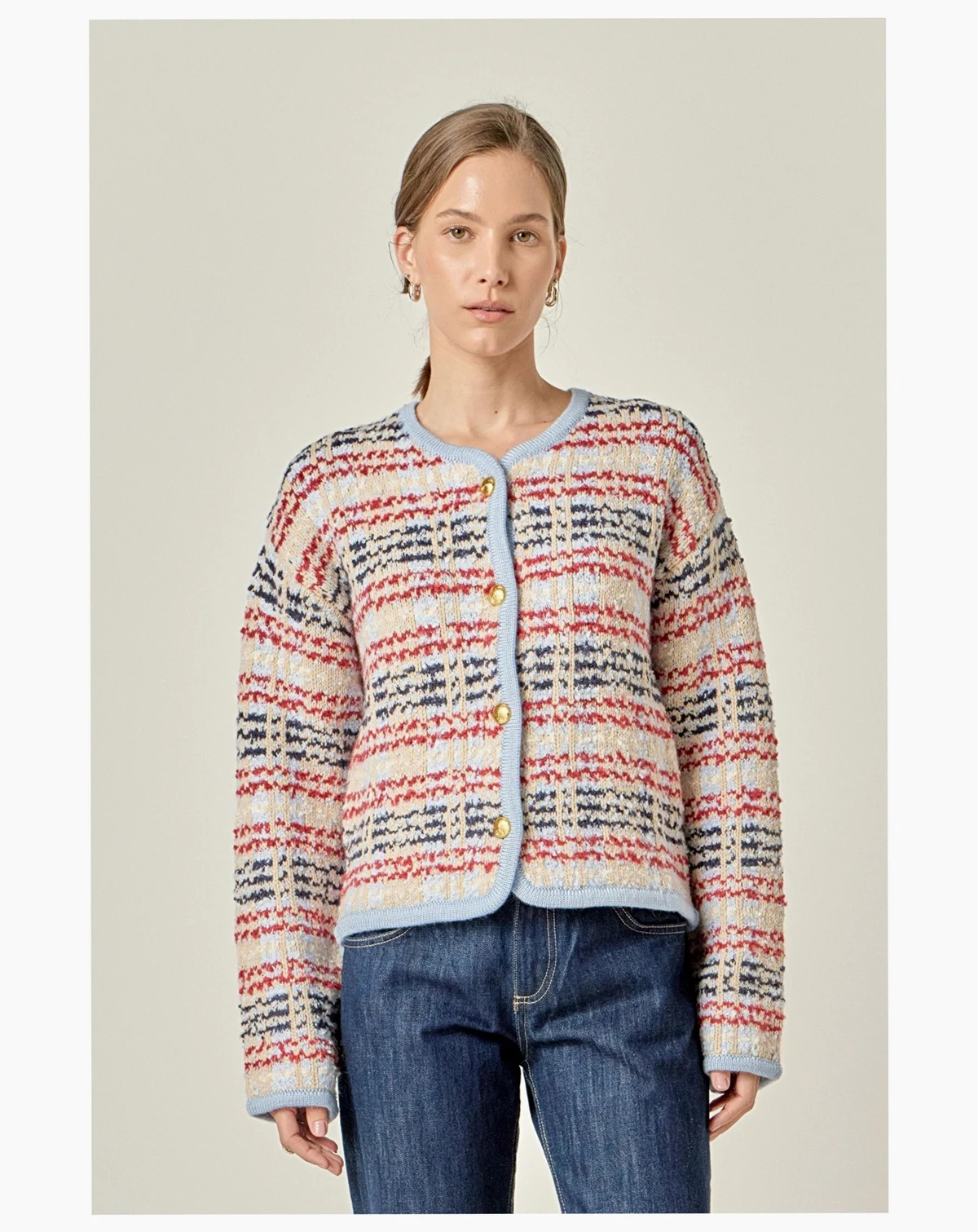 Women's Textured Stripe Jacket
