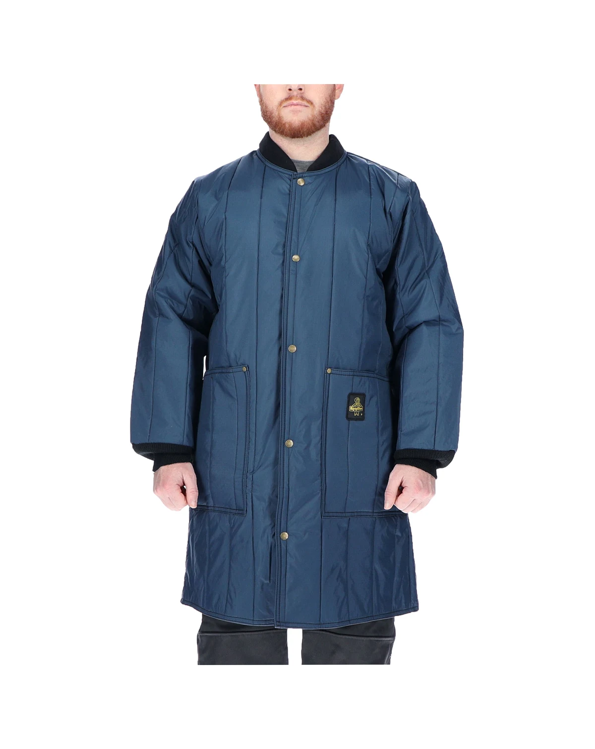 Men's Cooler Wear Frock Liner - 10°F Comfort, Insulated, Water-Repellent, Knee-Length, Workwear for Freezer & Cold Environments