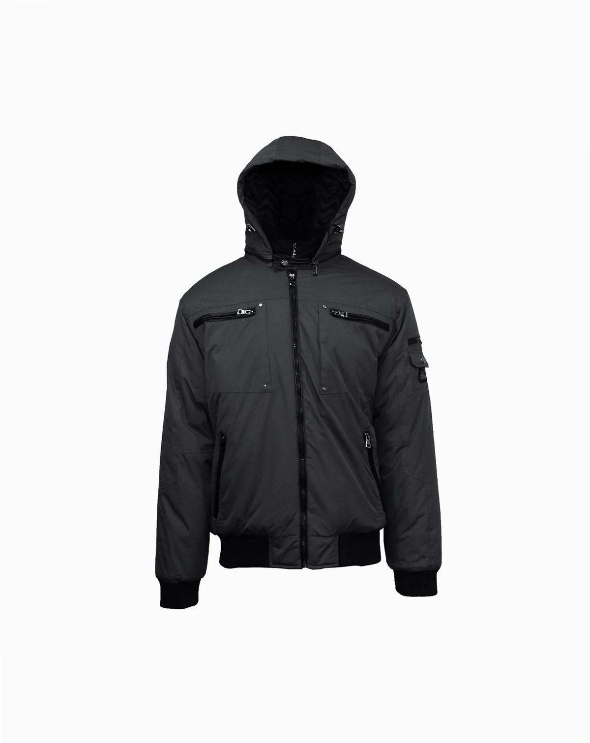 Spire By Galaxy Men's Heavyweight Moto Jacket